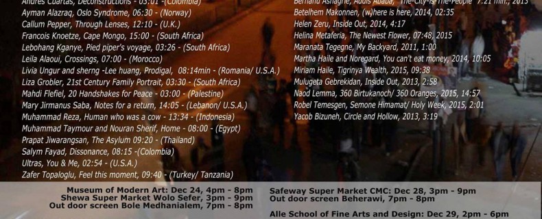 Video Art Festival in Addis Abbaba